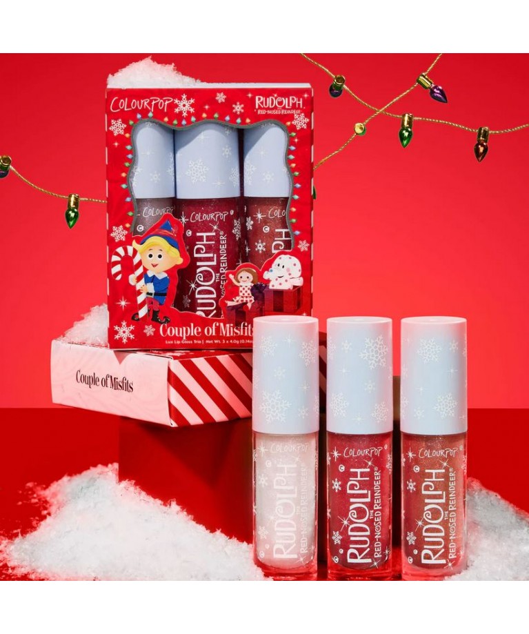 Набор блесков для губ ColourPop x Rudolph the Red-Nosed Reindeer Couple of Misfits
