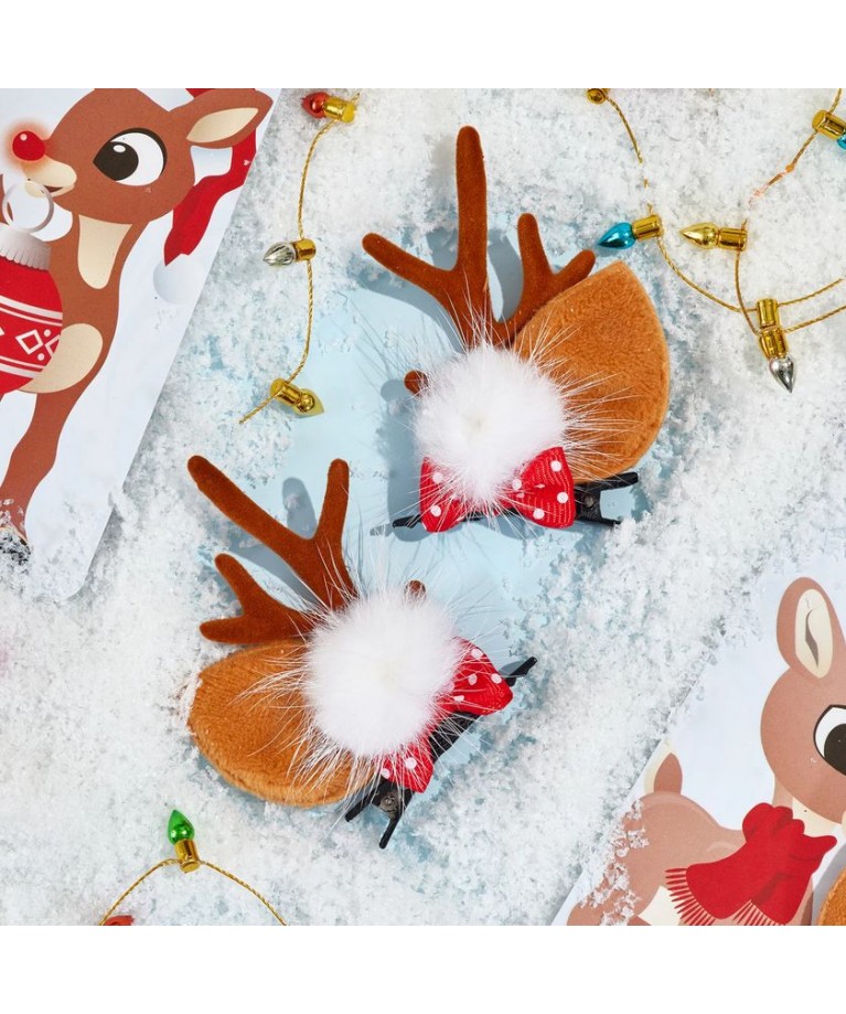 Набор заколок для волос ColourPop x Rudolph the Red-Nosed Reindeer