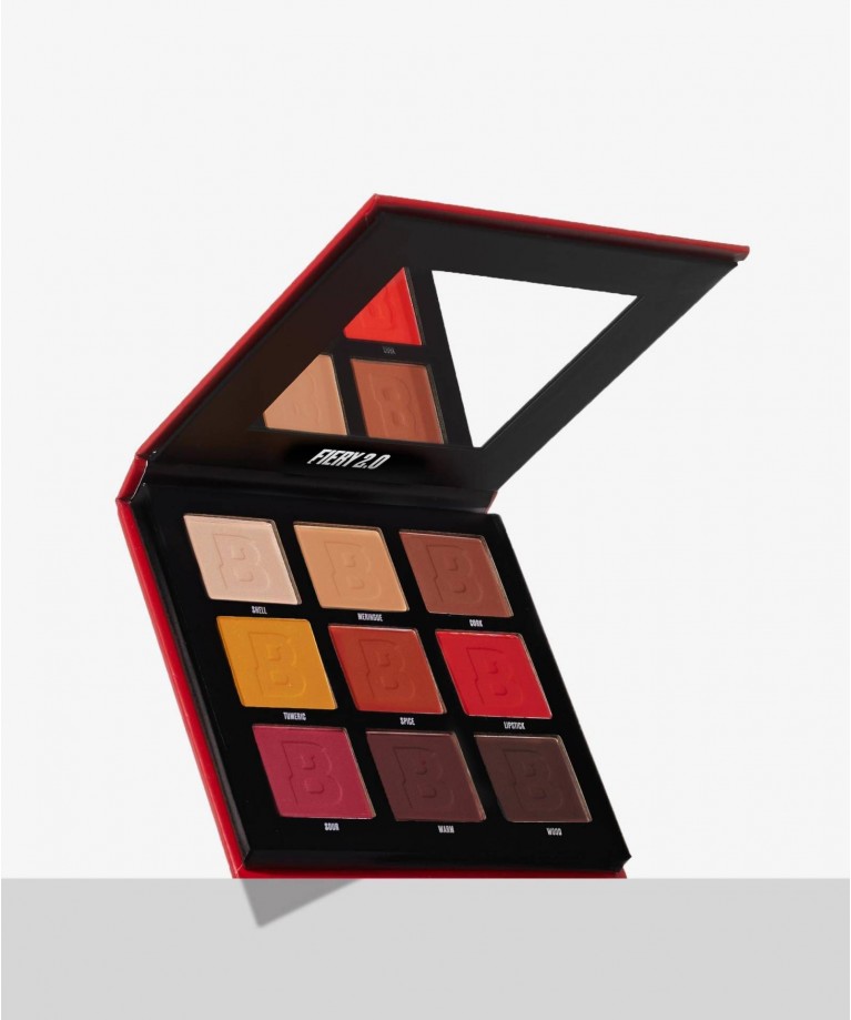Палетка теней BEAUTY BAY Fiery 2.0 9 Colour