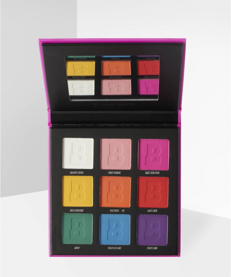 Палетка теней Beauty Bay Bright Matte 9 Colour